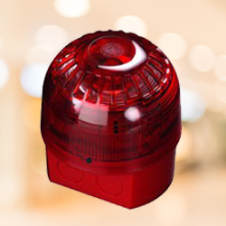 Channel 2 Wire Conventional Fire Detection Devices AlarmSense Red Sounder Visual Indicator
