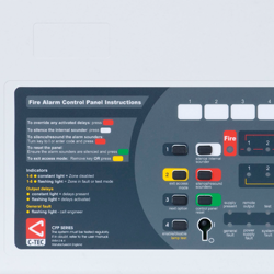 Channel 2 Wire Conventional Fire Detection Systems AlarmSense Fire Panel Close-Up