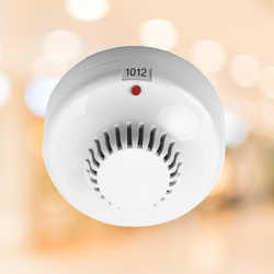 Channel Analogue Addressable Fire Detection Systems Ziton Polar White Optical Sensor Detector