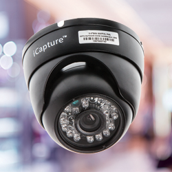 Channel CCTV Surveillance system iCapture External Eyeball 4mm Camera 800 TVL