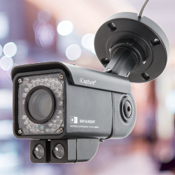 Channel CCTV Surveillance system iCapture External Varifocal Bullet Camera Sony Effio 700 TVL IR module