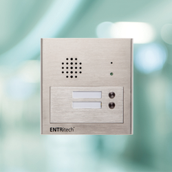 Channel Entritech Door Entry Audio Systems 2 Button Call Station Flush Mounted