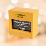 Channel Fire Detection Systems Accessories Special Function Call Point Units Surface Mounted Break Glass Yellow no Resistor
