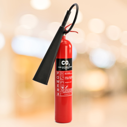 Channel Fire Extinguishers 2Kg CO2 Steel Extinguisher